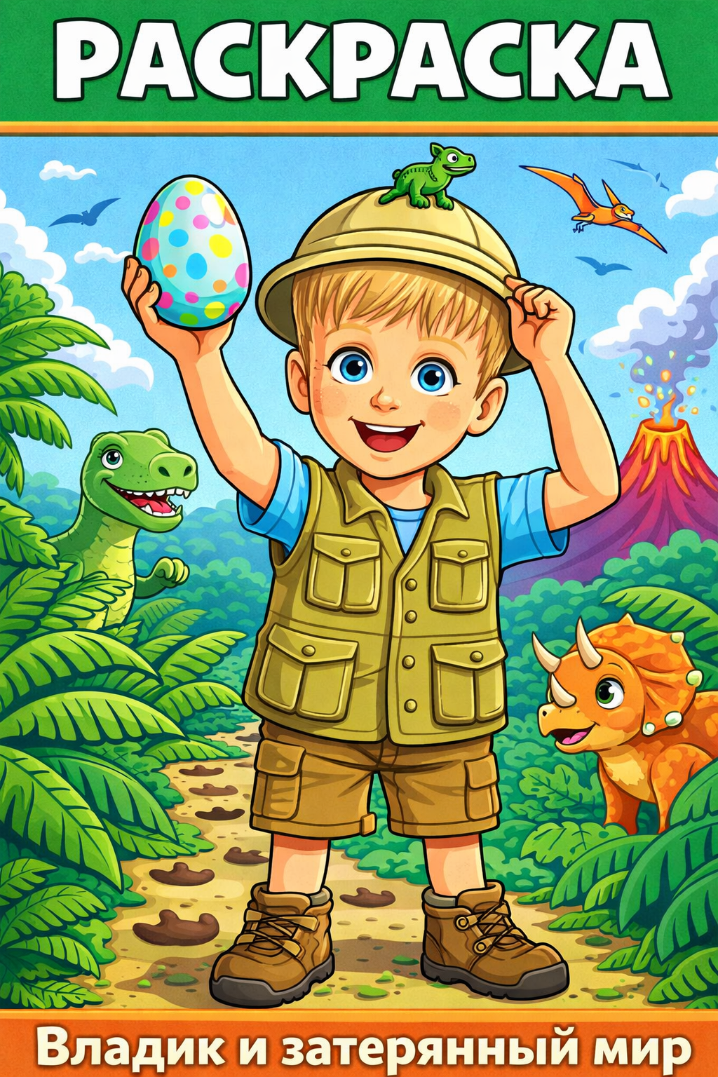 Динозавры — Владик, 5 лет