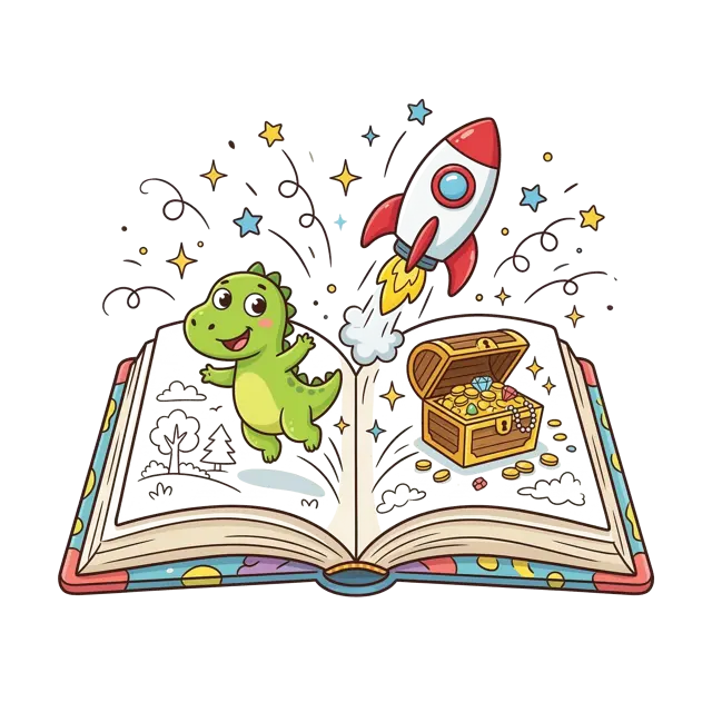 Персональная книга-раскраска с ребёнком